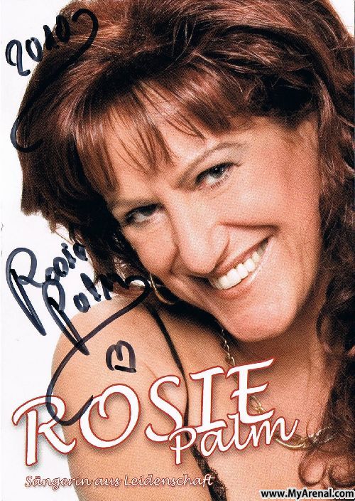 Mallorca Urlaubsbild - Autigrammkarte von Rosi an Emmi