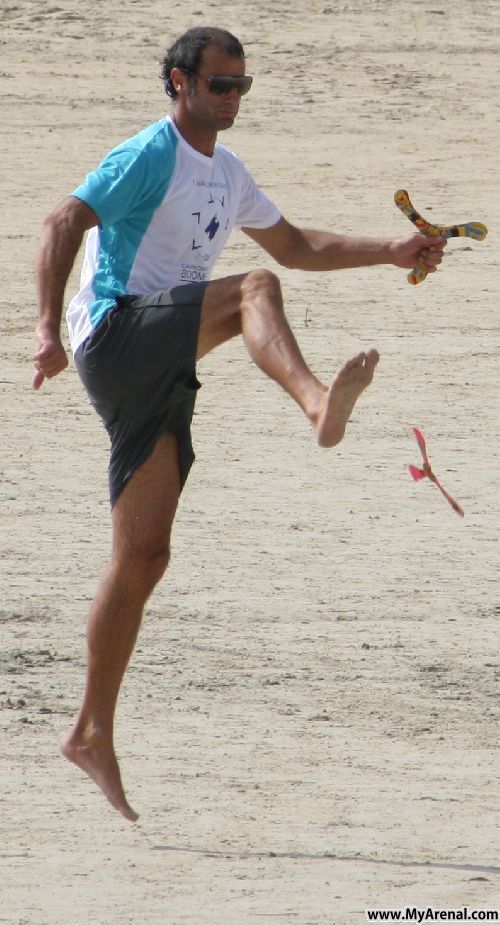 Mallorca Urlaubsbild - Bumerang Meisterschaften Can Pastilla