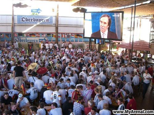 Mallorca Urlaubsbild - EM 2008 Bierkönig