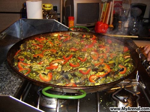 Mallorca Urlaubsbild - Paella