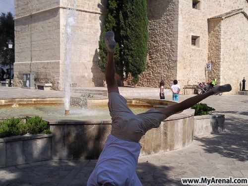 Mallorca Urlaubsbild - Palma Marktplatz