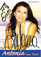Mallorca, El Arenal - autogrammkarte-von-antonia-aus-tirol-an-emmi